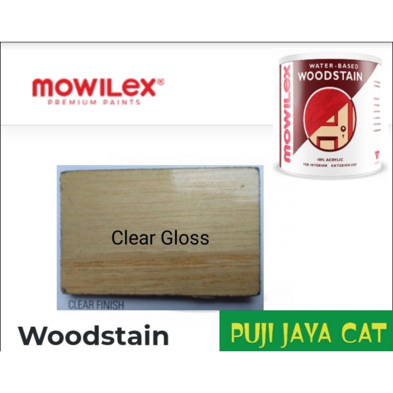 Mowilex Woodstain Clear Gloss / Doff | cat Politur air / waterbased