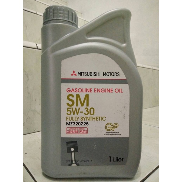 Oil Oli Mesin Mitsubishi 5W-30 1 liter ASLI KTB!