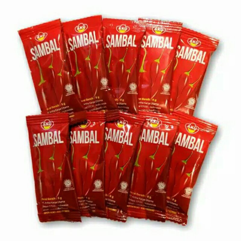 

Sambel Sachet AKU 50pcs