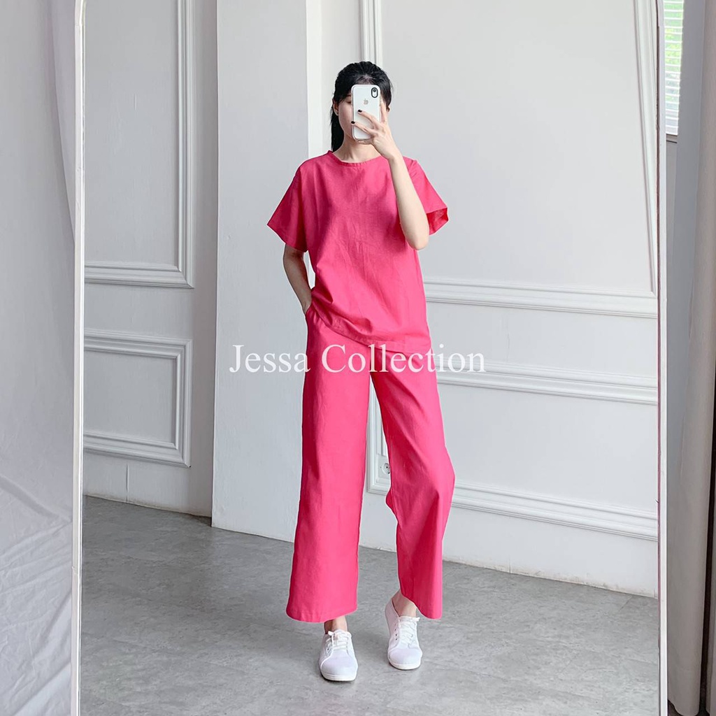 Sharon Plain Set TH 456 LINEN-5