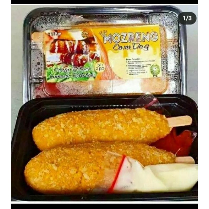 

Corndog Mozarella isi 2 rasa coklat