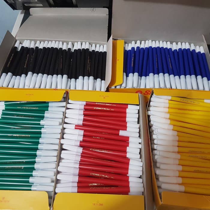 

spidol 5 warna
