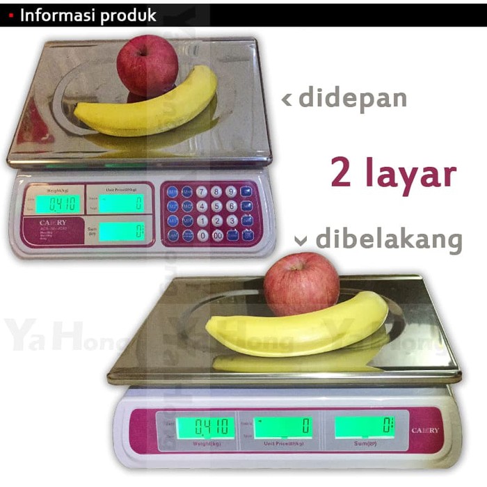 Timbangan Digital Meja Laundry Buah Paket Sembako CAMRY 30kg