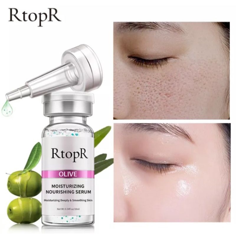 RtopR OLIVE MOISTURIZING NOURISHING SERUM | OLIVE EMULSION HYALURONIC ACID SERUM | SERUM ANTI AGING 