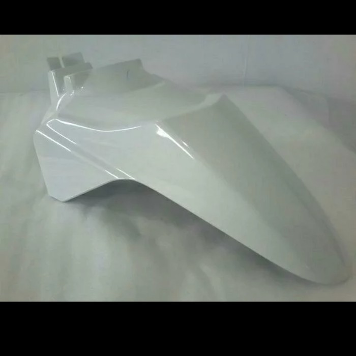 spakbor depan Beat karbu putih