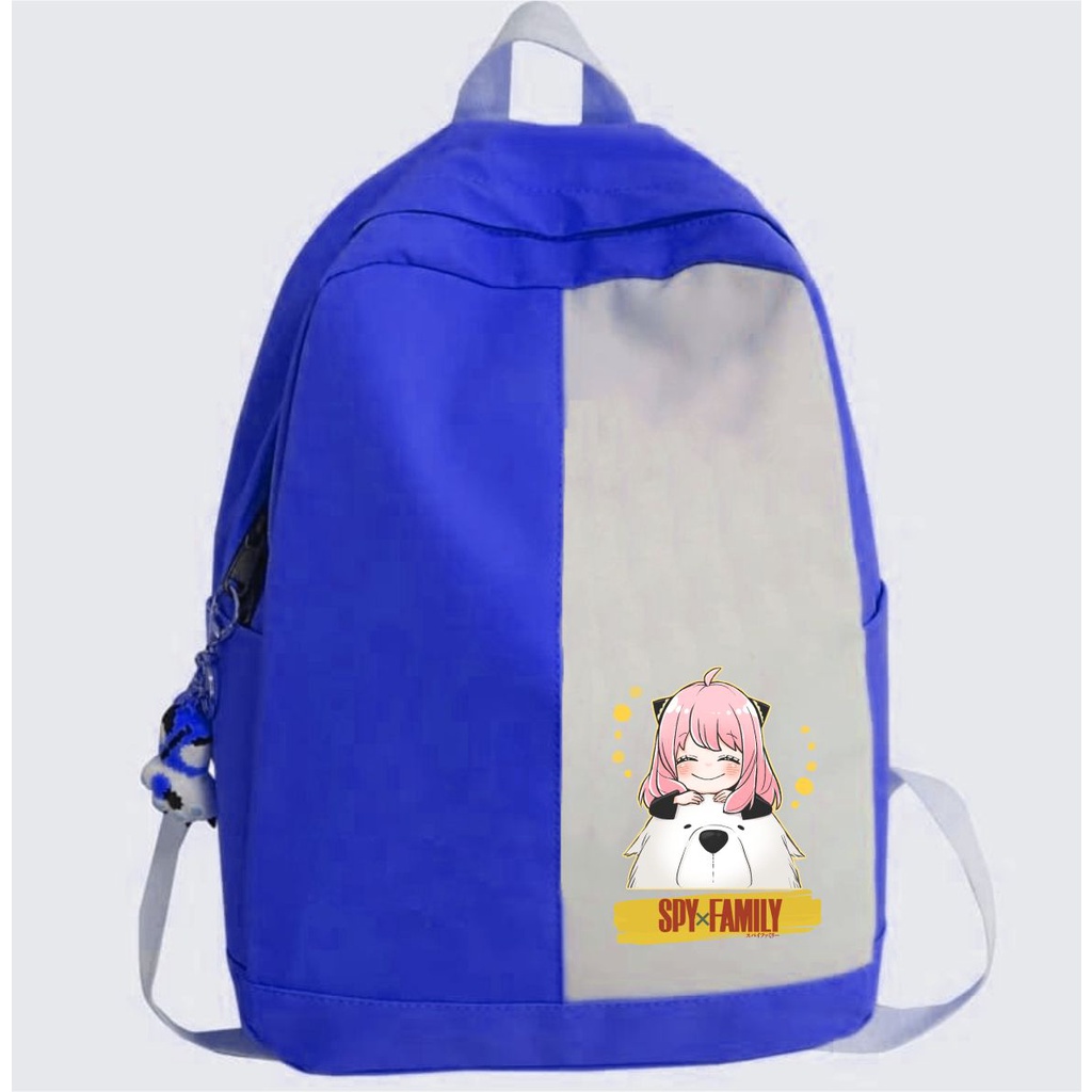 PVJ Tas SPY x Family Ransel Sekolah Anime Anya Forger Backpack School Premium Design