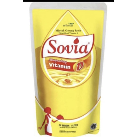 

Minyak Goreng 1Liter Fortune / Sovia / Sania / Camar / Harumas / Fraiswell botol