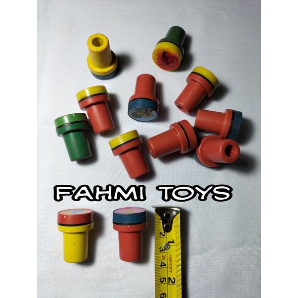 

SIS 100 pcs STAMPLE MAINAN / stempel / cap mainan
