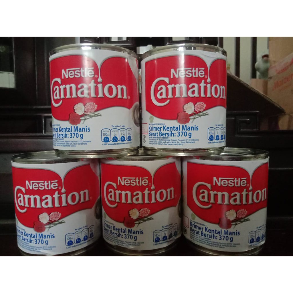 

Susu Kental Manis Carnation 370 Gr