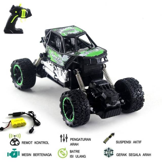 Mobil Remote Control OffRoad Murah | Mobil Remote Kontrol Climbing Car P01A