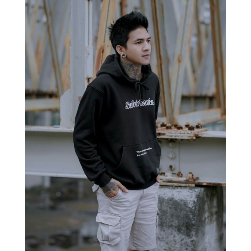 Sweater Salviohexia Sweater Hoodie Naga Salvio Hexia Sweater Pria