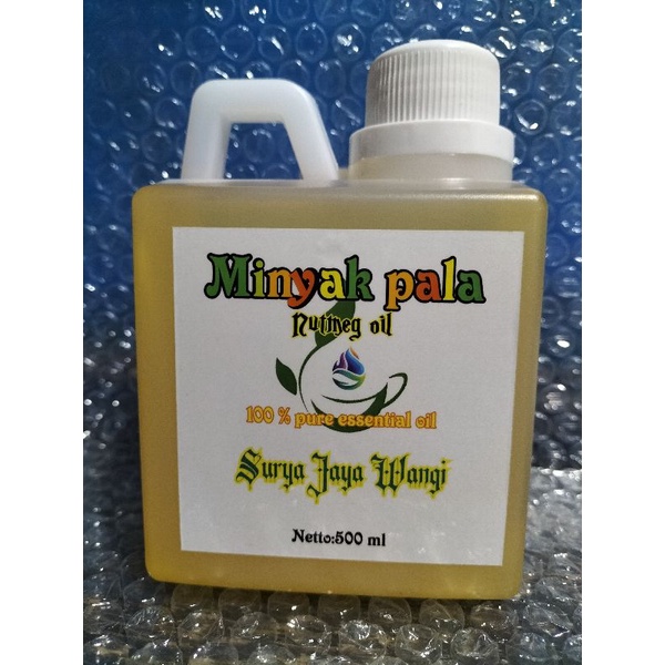 MINYAK PALA 100% MURNI/NUTMEG OIL PURE ESSENTIAL OIL 500 ML DAN 1000 ML