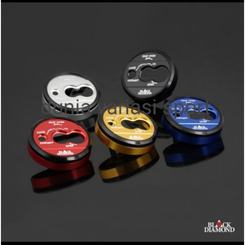Cover/Tutup Kunci Kontak Nmax Lama Black Diamond Best Quality