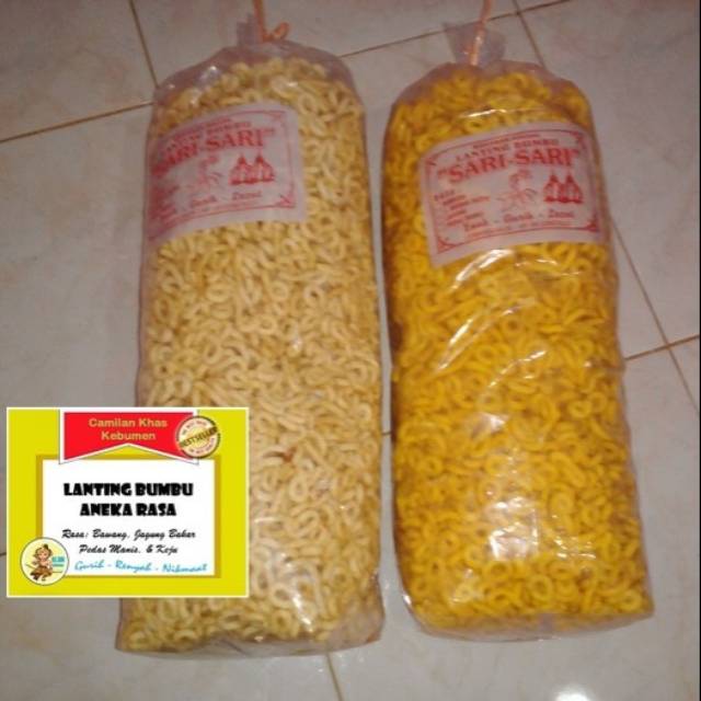 

3 kg Lanting bumbu khas Kebumen. Gurih dan renyah