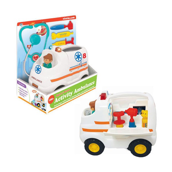 MAINAN DOKTER KIDDIELAND-ACTIVITY AMBULANCE-KL-053009