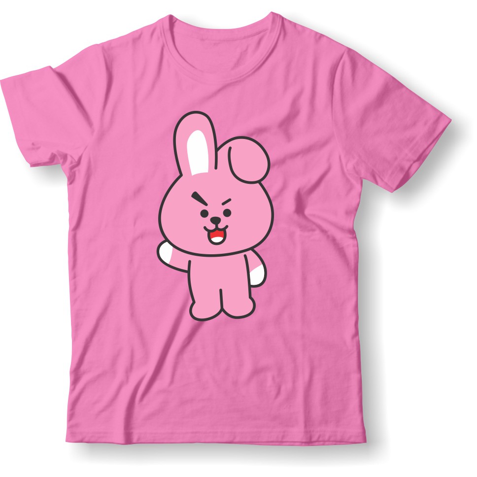 Baju BTS Anak Prempuan BT21//COOKY//Baju BTS BT21 terbaru//Kaos Anak BT21 BTS kids size 2-12
