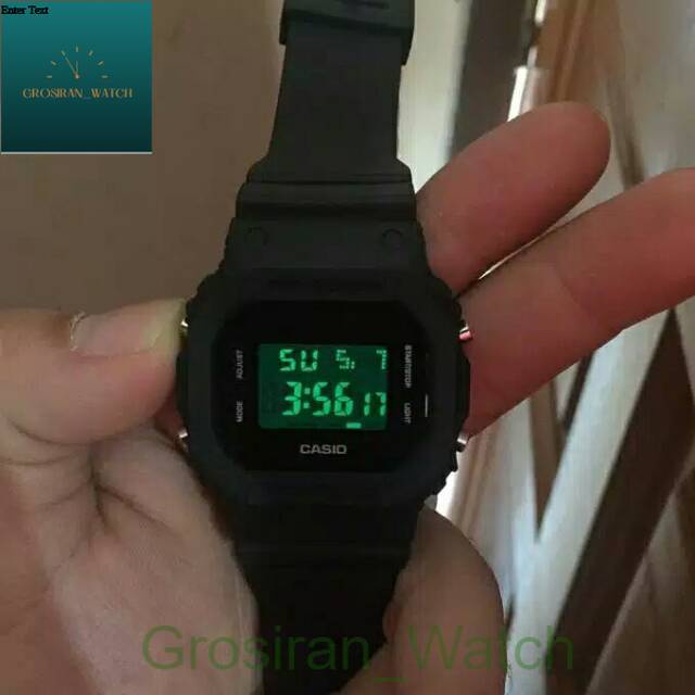 Jam Tangan Pria Sporty Casio Gshock GLS5600 Black [G_W]