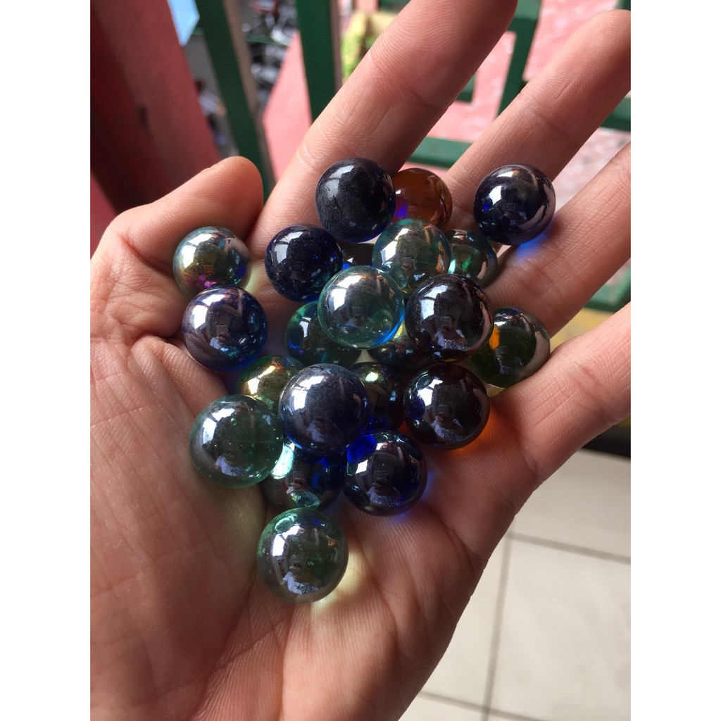 KELERENG HITAM GUNDU HITAM METALIK MAINAN ANAK TERMURAH BERKUALITAS DIJAMIN