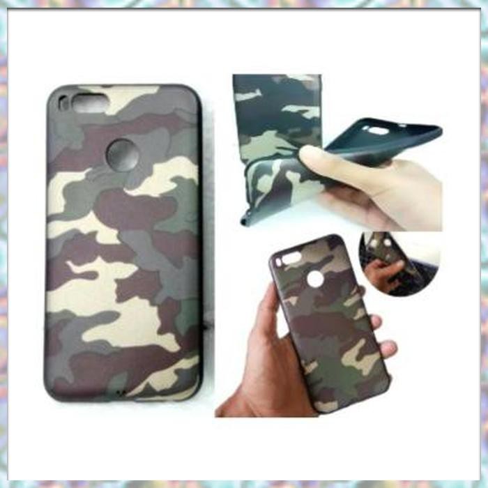 Casing Samsung Prime Soft Case Case Anticrack ~ Samsung J2 Prime & Grand Prime // Case Army Loreng