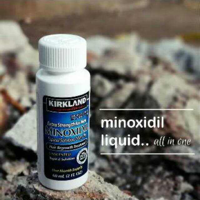 MINOXIDIL 5% KIRKLAND ORIGINAL 100% ( penumbuh rambut jenggot dan brewok )