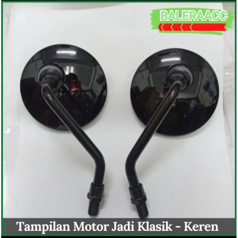 Spion FAZZIO Retro Bulat Clasic Kualitas Premium