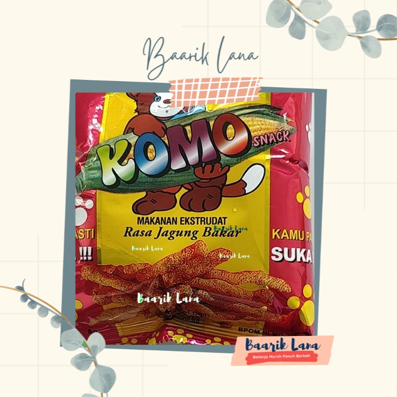 

Snack Komo Rasa Jagung Bakar 8gr