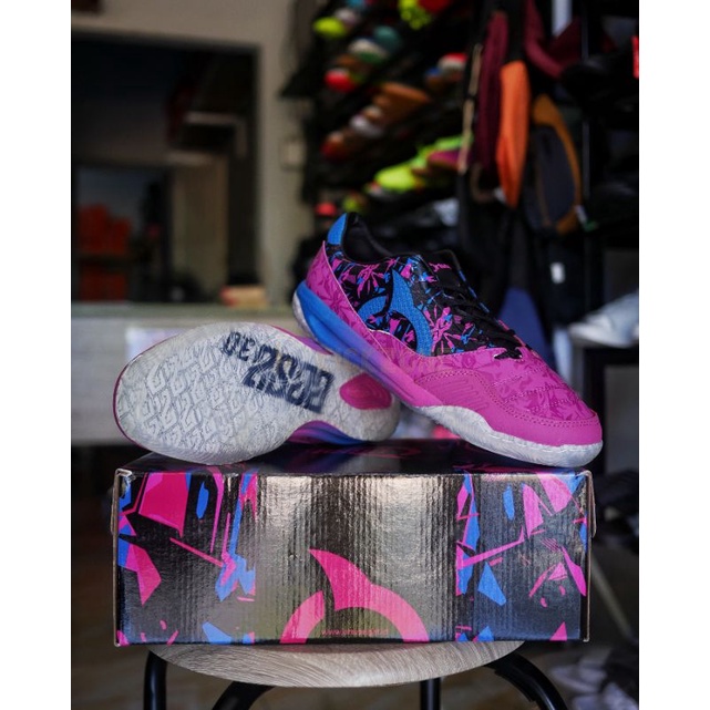 Sepatu futsal Ortuseight Jogosala Crusher BBS SE - Magenta Original BNIB