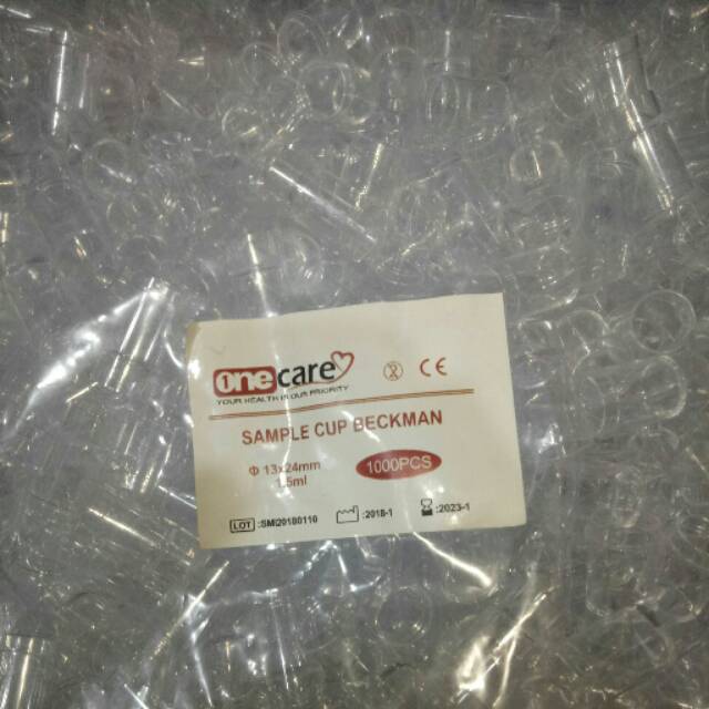 Sample cup beckman 1,5 ml