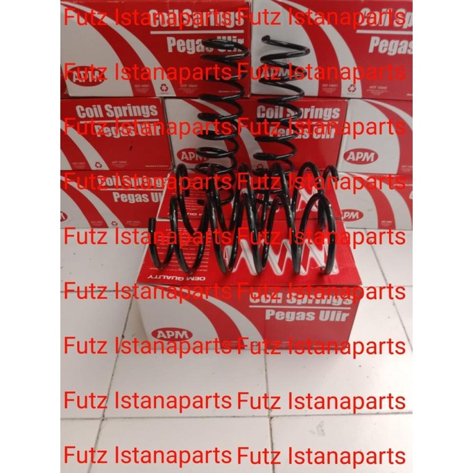 PAKET PER KEONG / COILSPRING APM GRAND LIVINA DEPAN BELAKANG ORIGINAL futz15 Berkualitas
