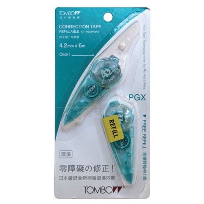 

Correction Tape - Tipex Kenko - Refill Tipex Tombow Tombow Correction Tape Ct-Pgx4Pgr4 - Green /
