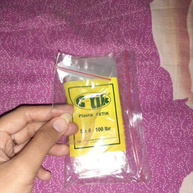 Plastik Klip C-tik 5x8 - 100 Pcs