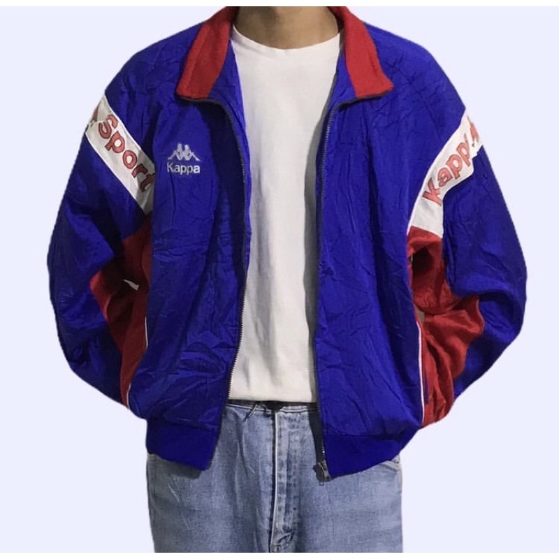 Jaket kappa vintage colorblock sport original