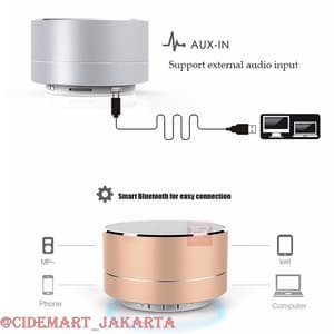 [BISA COD] SPEAKER BLUETOOTH PORTABLE A10 SUPER BASS