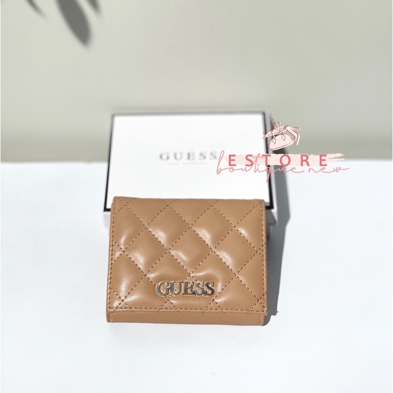 G Alia Quilted Short Wallet