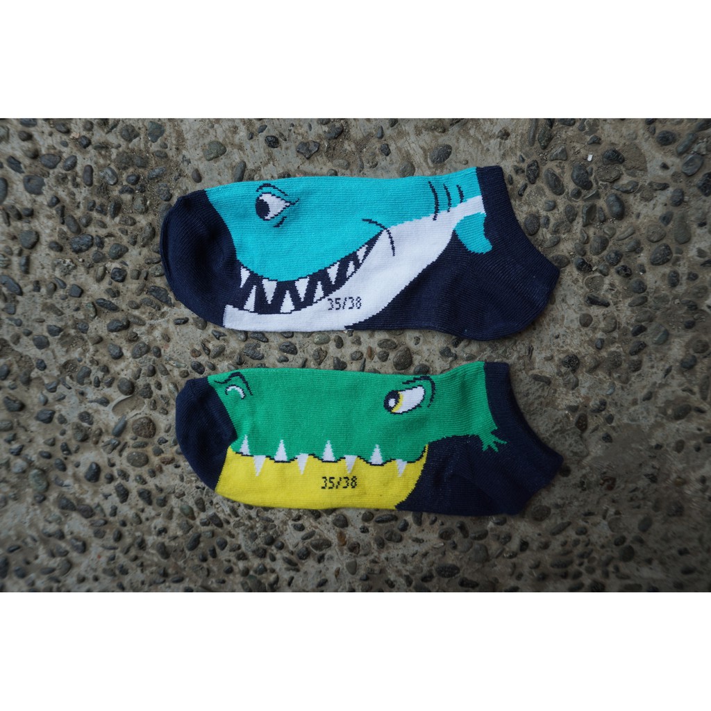 Kaos kaki motif dewasa hidden invisible sock KK-MK MOT COL