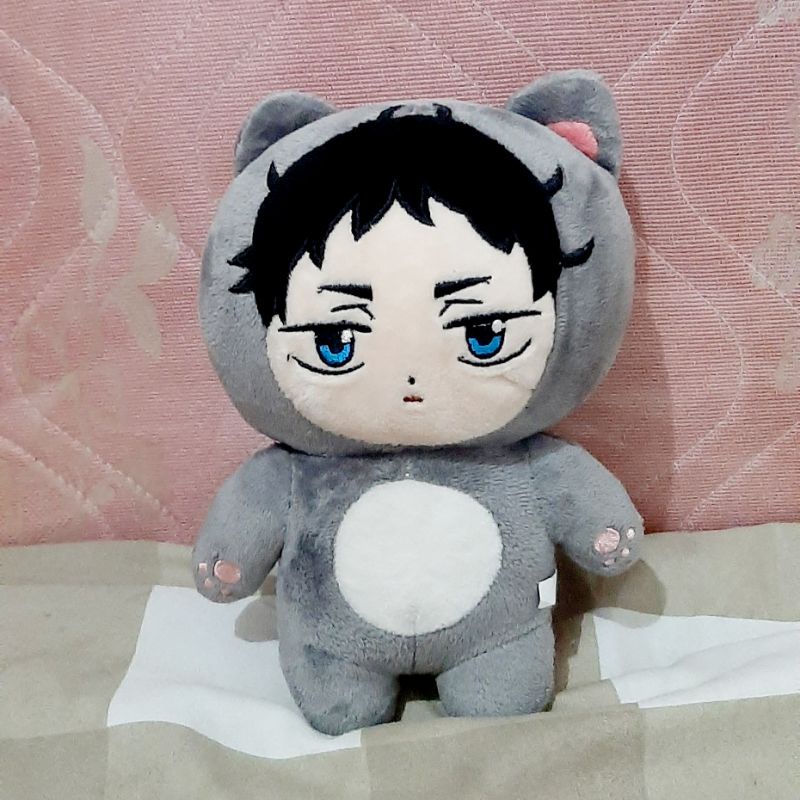 Doll akaashi keiji bekas boneka anime haikyuu sale ready stock preloved second thrift merch . cm Plu