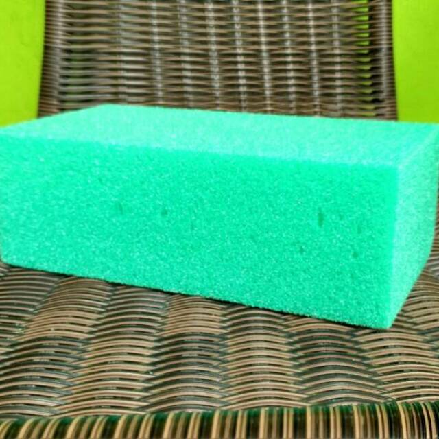 1 PCS FLORAL FOAM BUSA HIJAU B8097 MEDIA TANAM BUNGA PLASTIK GABUS HIJAU BUKET BUNGA