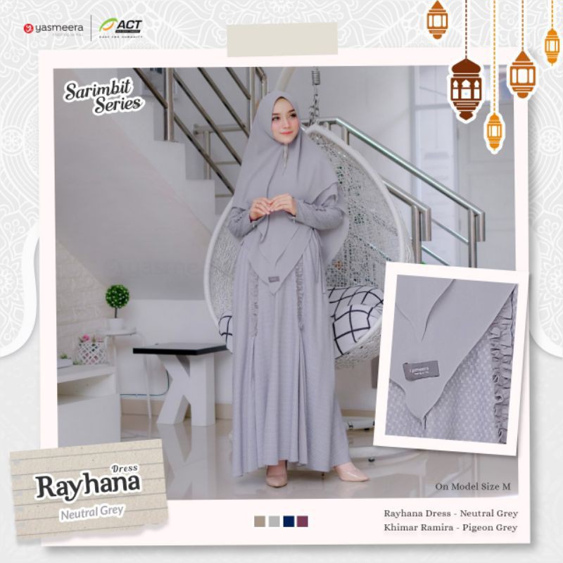 RAYHANA DRESS MOMS BY YASMEERA