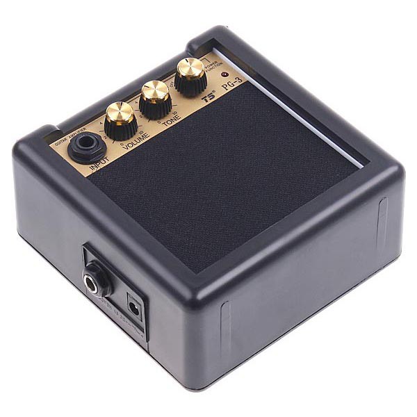 Amplifier Mini Gitar Elektrik 3W - Black