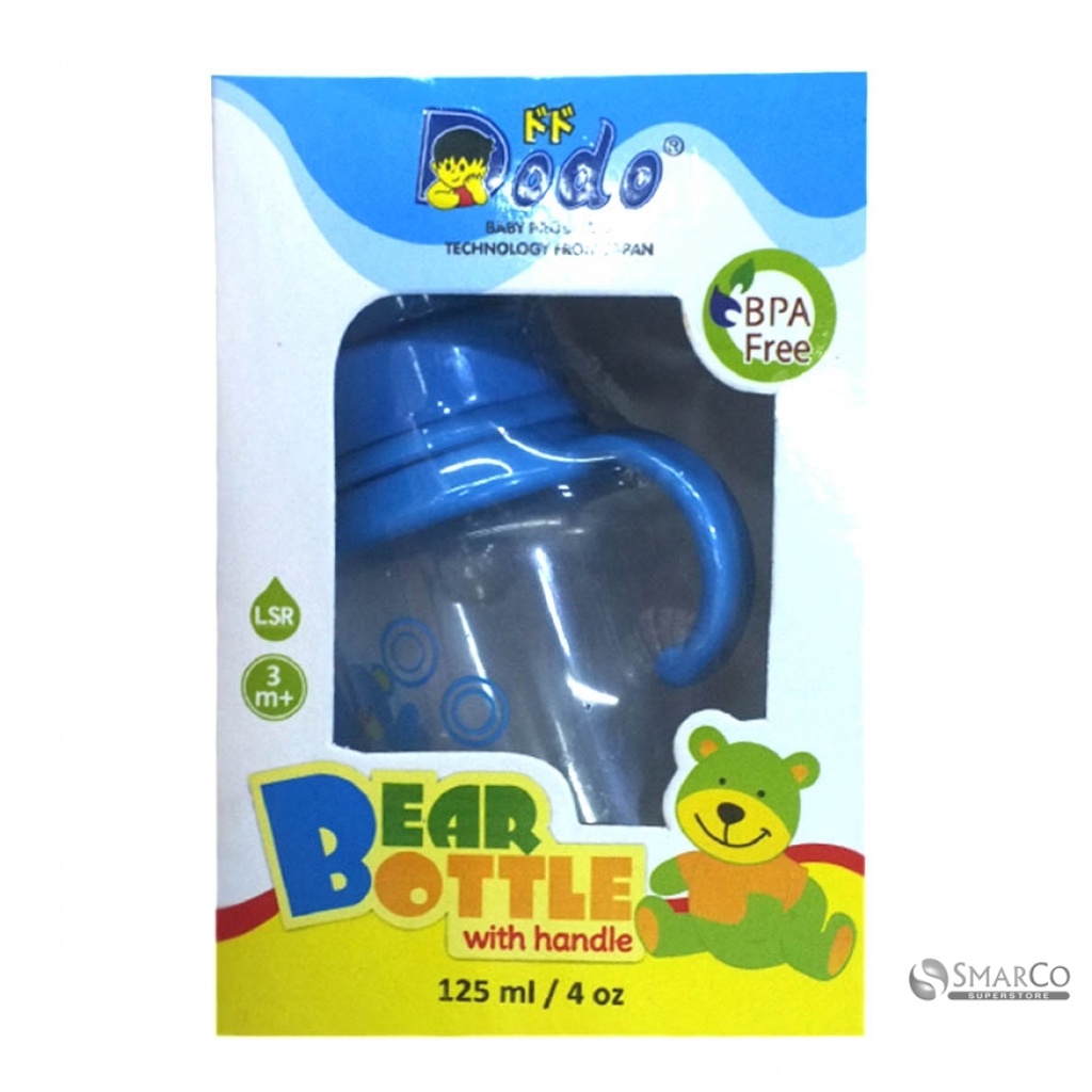 DODO BOTOL SUSU PP BEAR W/H 4OZ