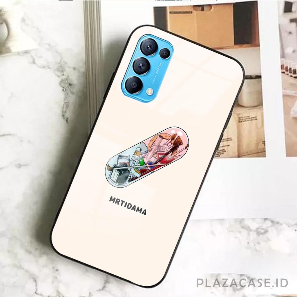 Softcase Glass Kapsul [K83] for All Type OPPO RENO 5 RENO 4 RENO 4F A73 A53 A91 RENO 3 A71 F1S A31