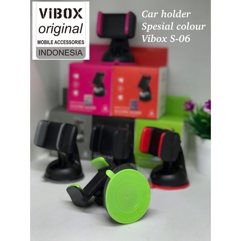 GROSIR CAR HOLDER VIBOX SILIKON SUCKER S06