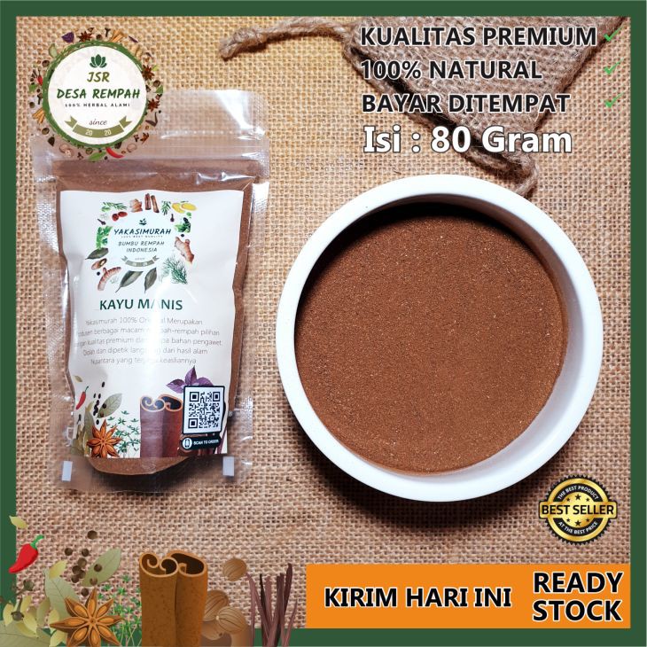 

COD Kayu Manis Bubuk Rempah Bumbu Dapur Bubuk Giling Kualitas Premium Asli 100% Bubuk Kayu Manis