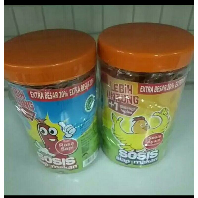 

Puri Segar Shop, So Nice Sosis Rasa Ayam dan Rasa Sapi / Toples