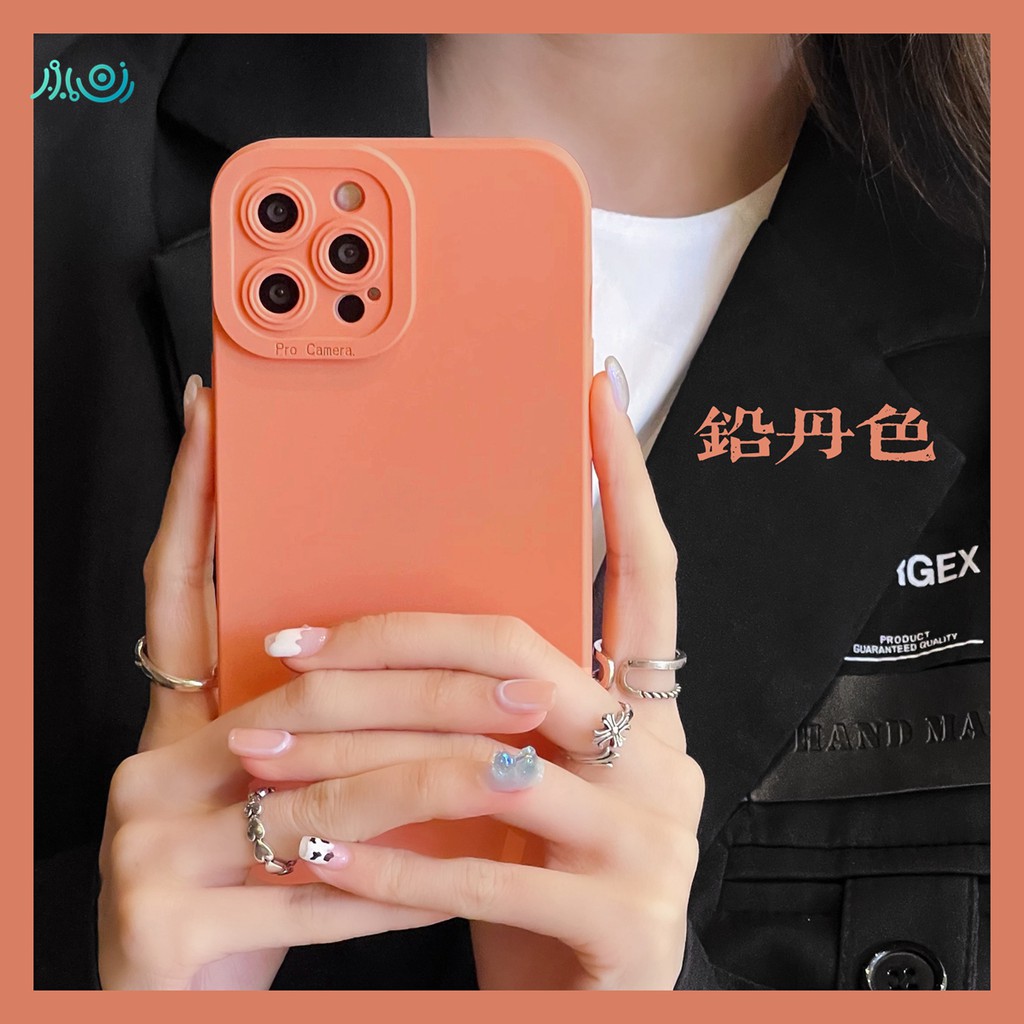 iPhone 13 Pro MAX liquid silicone case for iphone 11 12 pro max X XS MAX XR 7+ 8Plus Morandi color camera protector full cover soft case