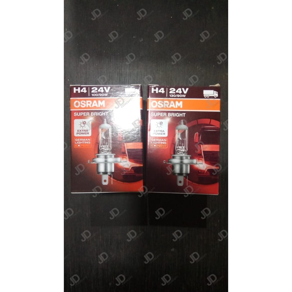 OSRAM - H4 - 24V - 100/90 WATT - HIGH-LOW - SUPER BRIGHT - ORIGINAL-2