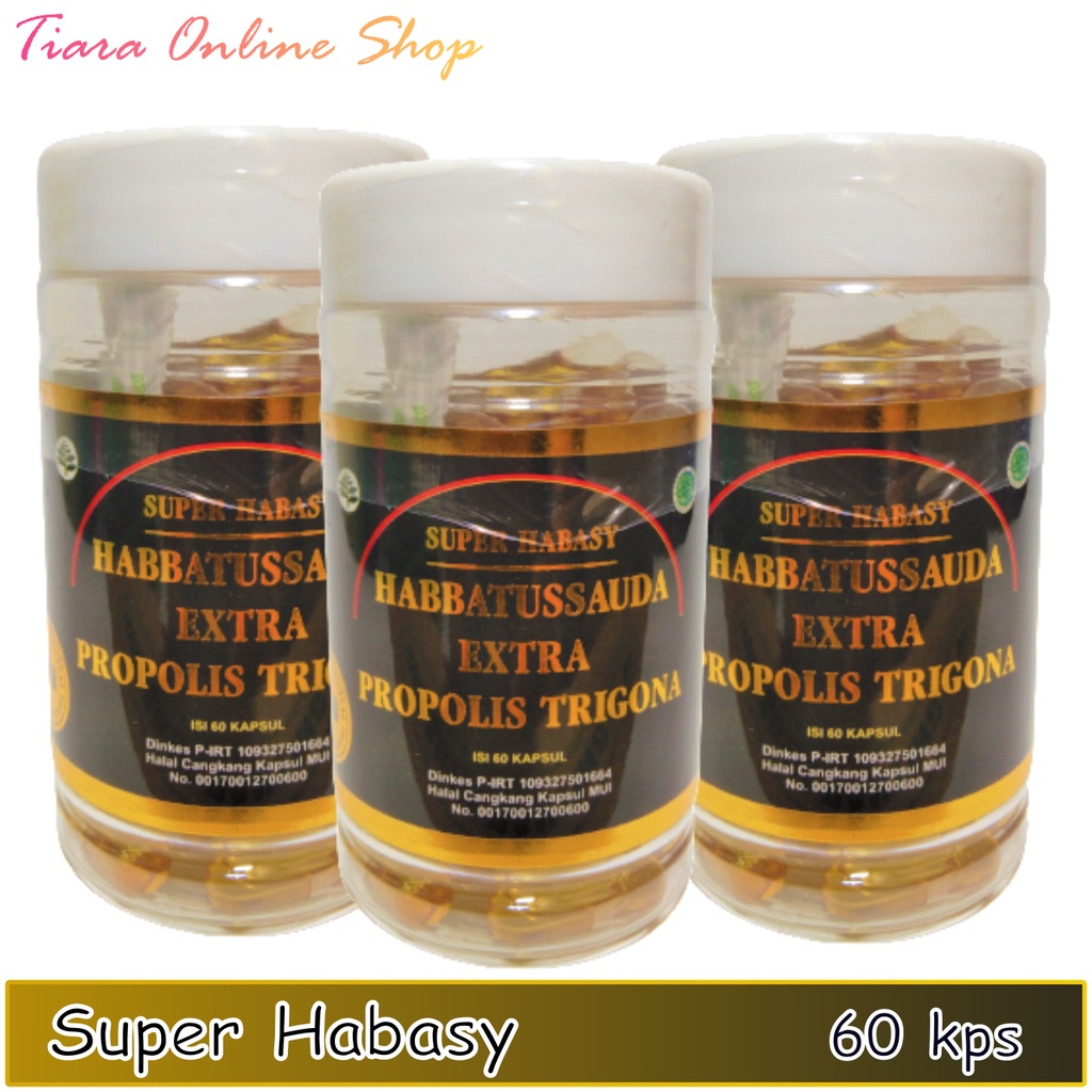 Habbatussauda Extra Propolis Trigona 60 kapsul | SAB