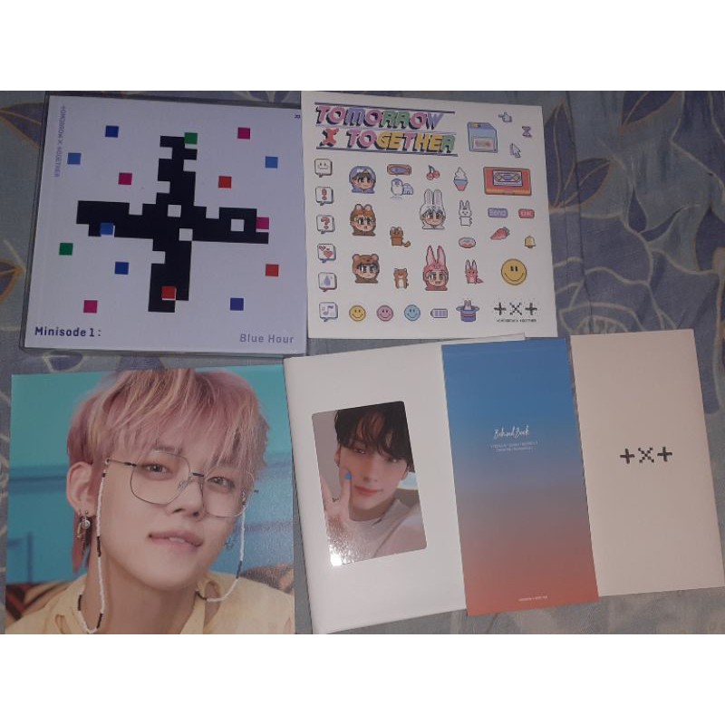 UNSEALED ALBUM TXT BLUE HOUR R