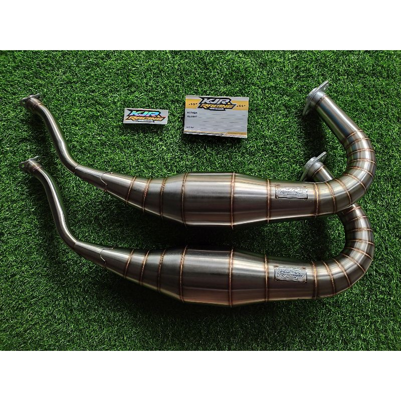 KNALPOT NINJA R/RR TYPE FAST-TECH KJR RACING INDONESIA CHAMBER ONLY