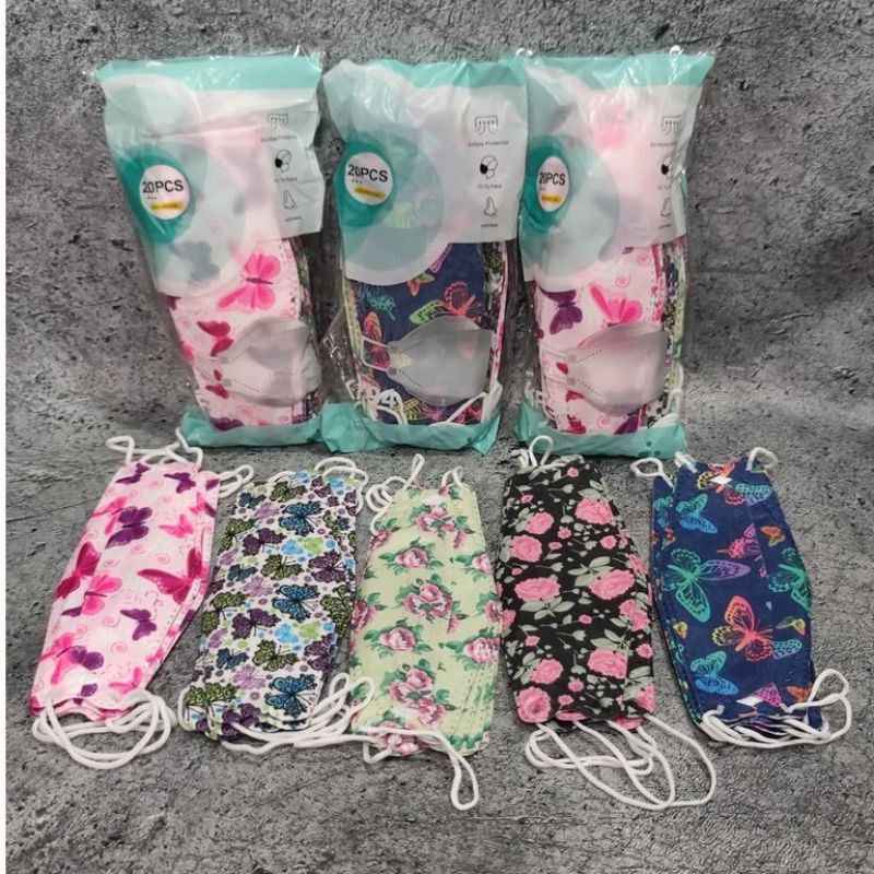 KF94 motif kupu ecer